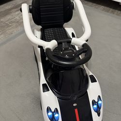 Pagani Licensed Electric Kids Ride On Push Car Toddler Handle Stroller