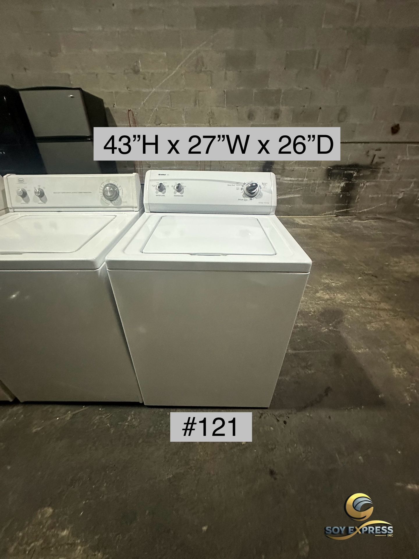 Kenmore Washer Top Load Electric ( #121)