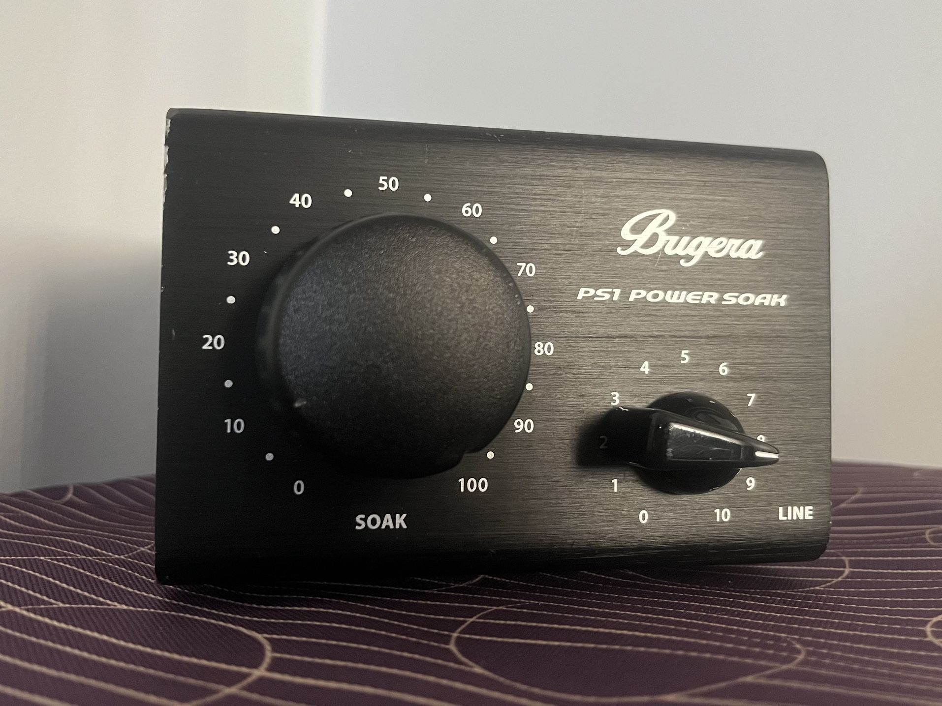 Bugera PS1 Power Soak Passive 100-Watt Attenuator — Variable 4, 8, 16 Ohm