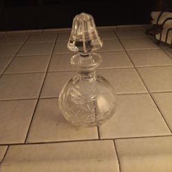 Made In Poland Crystal Perfume Bottle