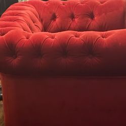 Pink/ Reddish Mini Love Seat