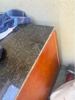 Marble top dresser used comes as is