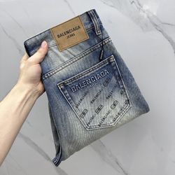Balenciaga Men’s Jeans 2025 New 