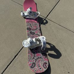 Burton Snowboard & Bindings