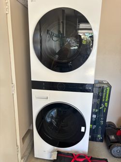 LG Thin Q washer and dryer combo (electric)