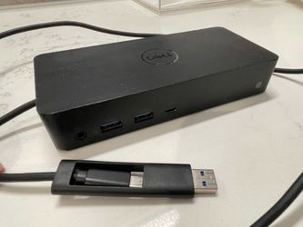 Dell D6000 Universal Dock, Black