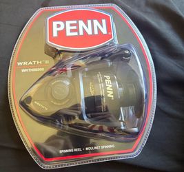Penn wrath ii fishing, spinning reel 6000 size