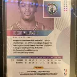Robert Williams Rookie Card