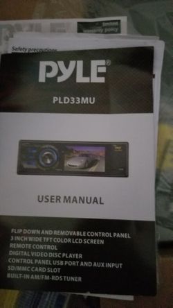 PYLE Radio With 3inc LCD Display