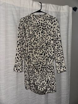 H&M Satin Midi Dress
