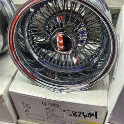 13”x7”inch 72 Spoke Chrome Wires $$1100