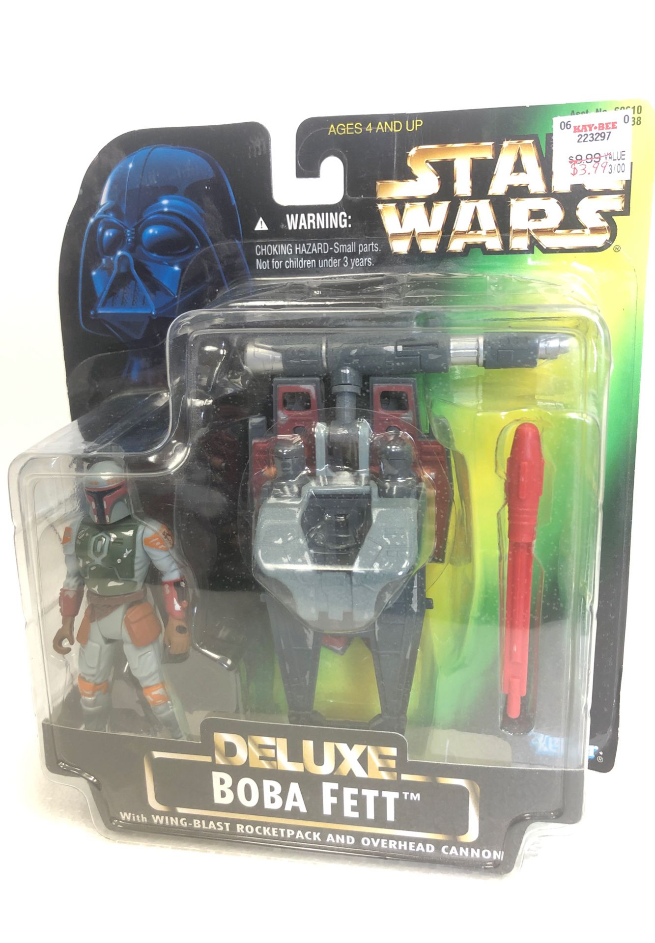 Star Wars Deluxe Boba Fett with Rocket Pack Action Figure