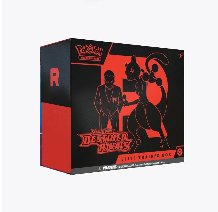 Pokemon Destined Rivals Elite Trainer Box 2025
