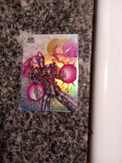 Star wars Reflector Card IG -88