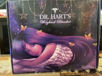 Dr. Hart's Blanket Deluxe Set Queen Size | Patented ContourWave with Luxurious Microplush Removable Cover | 15 lbs 60x80 | Heavy Blanket for Adults