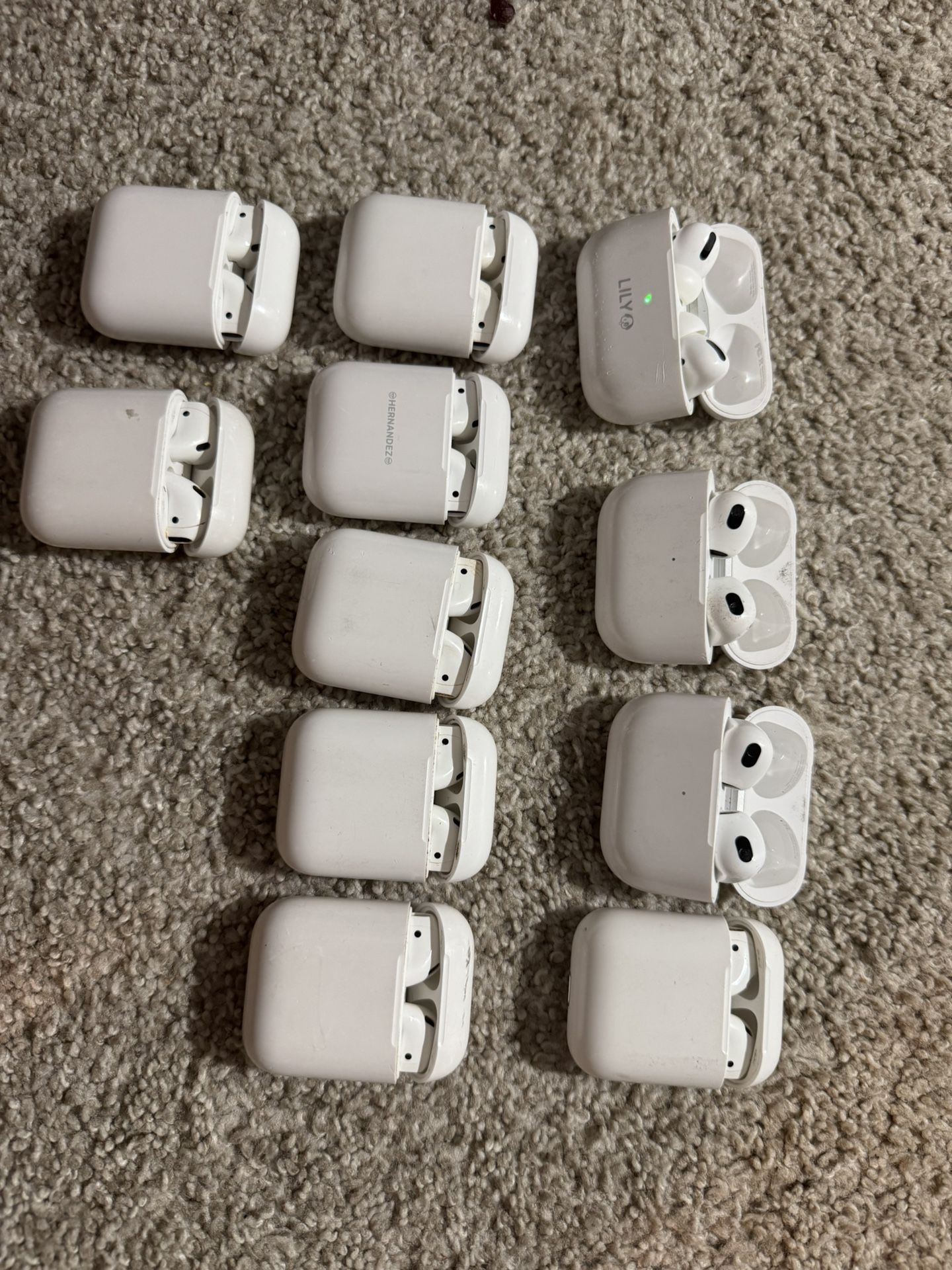 AirPods First, Second, Pro Generations 
