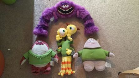 Monster university plush