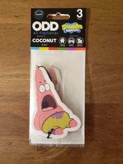 Patrick from SpongeBob Hanging Car Air Freshner $5