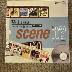 Scene It? Turner Classic Movies & TV Edition - Board & DVD Game - Factory Sealed