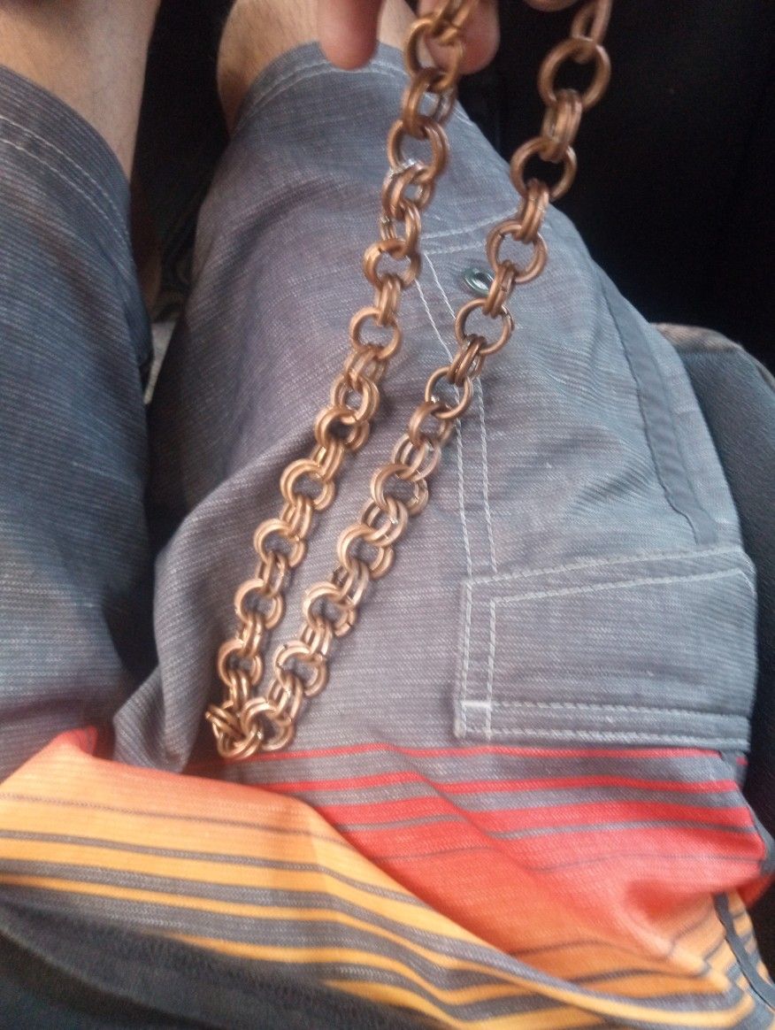 Copper ⛓️💥 Chain Double Link