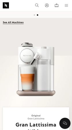 Nespresso machine