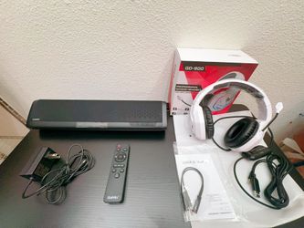 Bluetooth Speaker & Gaming Headphone $30