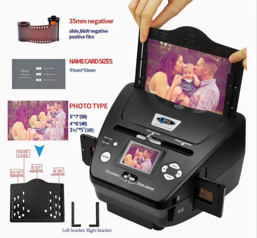 4 in 1 PHOTO SCANNER QPIX DIGITAL