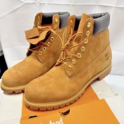 Wheat Timberlands Size 13