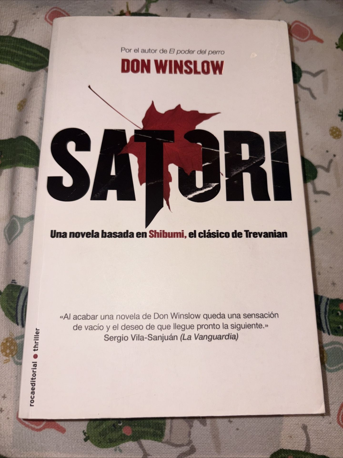 Satori Paperback Don Winslow Book