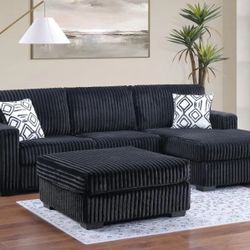 Packed In Boxes With Ottoman 