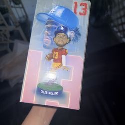 Caleb Williams Signed Bobble Head 