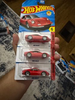 Hotwheels DINO 206 GT $5each