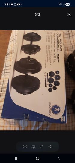40lb Dumbbell Set
