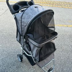 Pet Stroller 3 wheels / Cochecito Para Mascotas 3 Ruedas