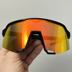NEW Polarized 100% Brand Sport Glasses Baseball/ Softball/ Golf/ Cycling