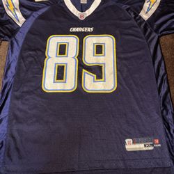 2008 San Diego Chargers Cris Chambers Jersey Size XL Adult 