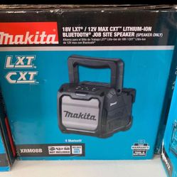 Makita New  Speaker Bluetooth 18v-12v - No Battery