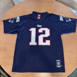 Reebok NFL Tom Brady Youth Jersey (Size XL)