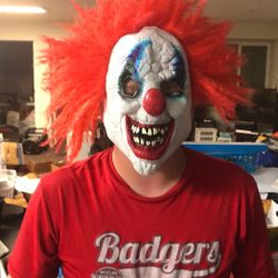 Scary Halloween Clown Mask 