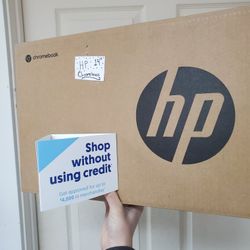HP ChromeBook 14 Inch New Laptop - PAYMENTS PLAN AVAILABLE NO CREDIT NEEDED 
