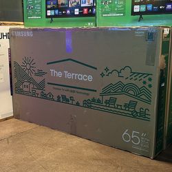 65” Samsung The Terrace QLED 4K UHD Smart OUTDOOR TV