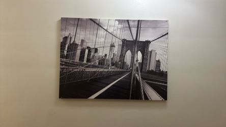 New York bridge art