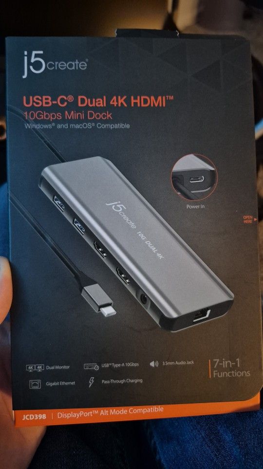 Usb C Dual 4k HDMI Dock