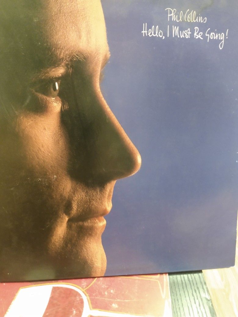 Vintage Phil Collins Hello I Must Be Going Album