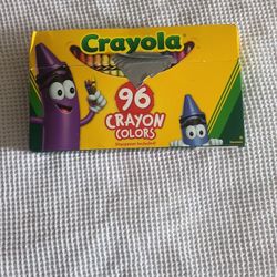 96 Crayola Crayons Complete