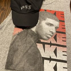 Drake Original Ovo Hat & Drake Shirt 