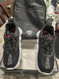 Designer shoes/backpack set