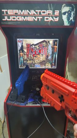 NEW Arcade Cabinet with 50 light gun games 