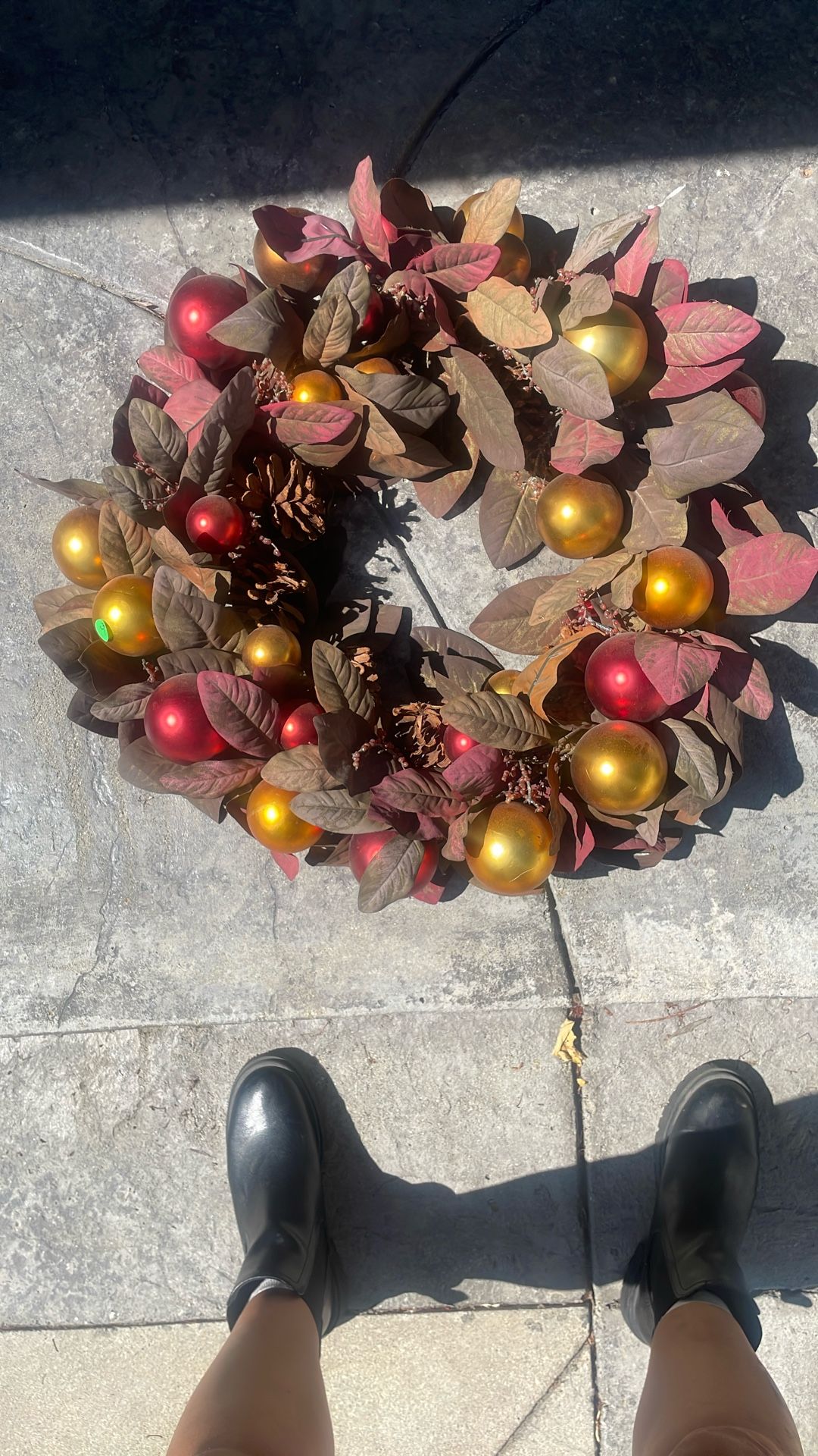 Handcrafted wreath