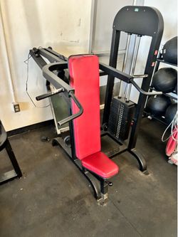 Exercise machines shoulder press